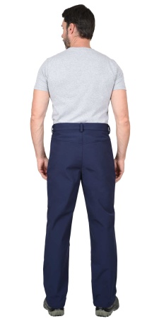 Брюки "СИРИУС-Азов" софтшелл синие  р.  88-92/182-188