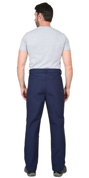 Брюки "СИРИУС-Азов" софтшелл синие  р.  96-100/170-176