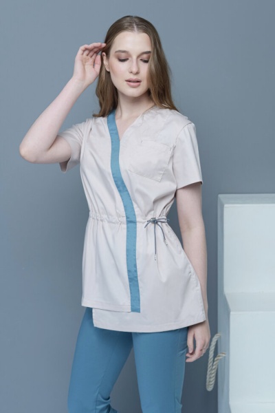 L056/E741 Костюм женский Лилу (164, 84, 92, /Кремовый, /Дымка)