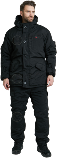 Костюм ГОРКА-5 Савва Морозов C1MG0513, Рипстоп, зима (Артикул C1MG0513-190000, Размер 52-54/170-176, Черный)