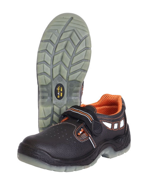 Полуботинки с перфорацией "SAVEL-Европа/ю", кожа, ПУ-ТПУ р. 42