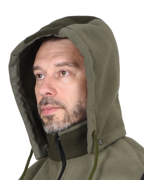 Жилет "Техно" (флис дублированный) светло-оливковый с оливковым р.112-116 (ЧЗ)