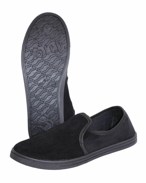 Тапочки закрытые (вельвет, ПВХ)  р. 38