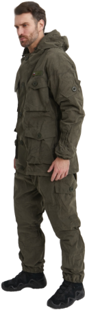 Костюм ГОРКА-8 Савва Морозов C2MG0826, Канада, демисезон (Артикул C2MG0826-945000, Размер 56-58/170-176, Темная Олива)