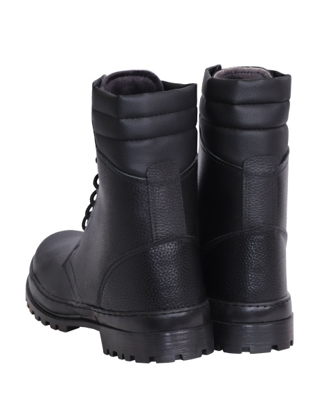 Ботинки с высоким берцем зимние "БАТАЛЬОН" нат. мех р. 40