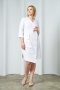 E740 3/4 Халат женский Экстра (164, 88, 96, /Белый)